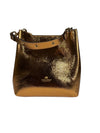 CUOIERIA FIORENTINA ALICE SMALL BUCKET BAG - METALLIC DESERT