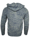 FLY3 FULL ZIP HOODED SWEATER - SALVIA/JEANS