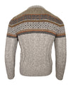 PERU UNLIMITED FAIRISLE CREW SWEATER - GREY