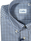 GALLIA MEN'S SHIRT - NAVY/BLUE CHECK