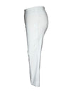 ESTELLE AND FINN BACK SLIT PULL ON PANT - WHITE PIQUE