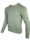 FEDELI CREW SWEATER - GREEN
