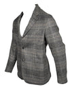 MANTO LORO PIANA WOOL SPORT COAT - CHARCOAL CHECK