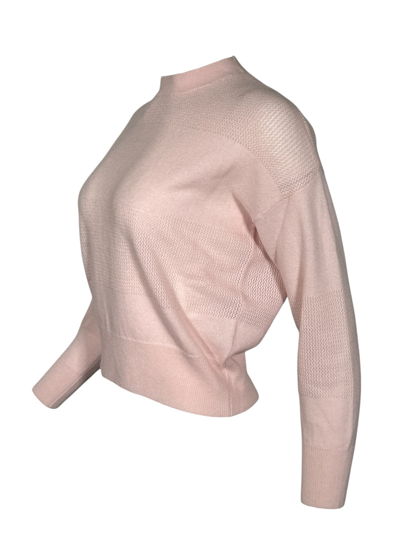 PUROTATTO CASHMERE MIXED KNIT CREW SWEATER - CIPRIA