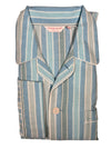 DEREK ROSE MEN'S CLASSIC FIT PAJAMA SET - KELBURN 15 BLUE