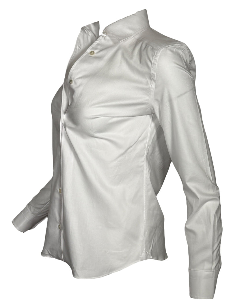 GIANGI NAPOLI WOMEN'S REBECCA PIQUE SHIRT - WHITE