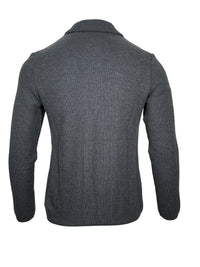 MAURIZIO BALDASSARI WOOL-COT SWACKET - FOREST NIGHT