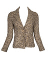 AMINA RUBINACCI SOFT BLAZER - NOCCIOLA