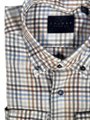 CALDER CARMEL MEN'S SHIRT - MADDER GINGHAM