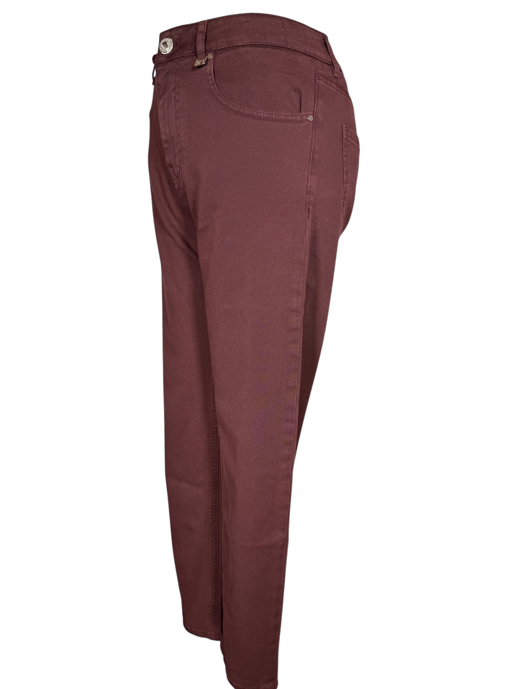 TRAMAROSSA WOMEN'S DENIM PANT - BORDEAUX