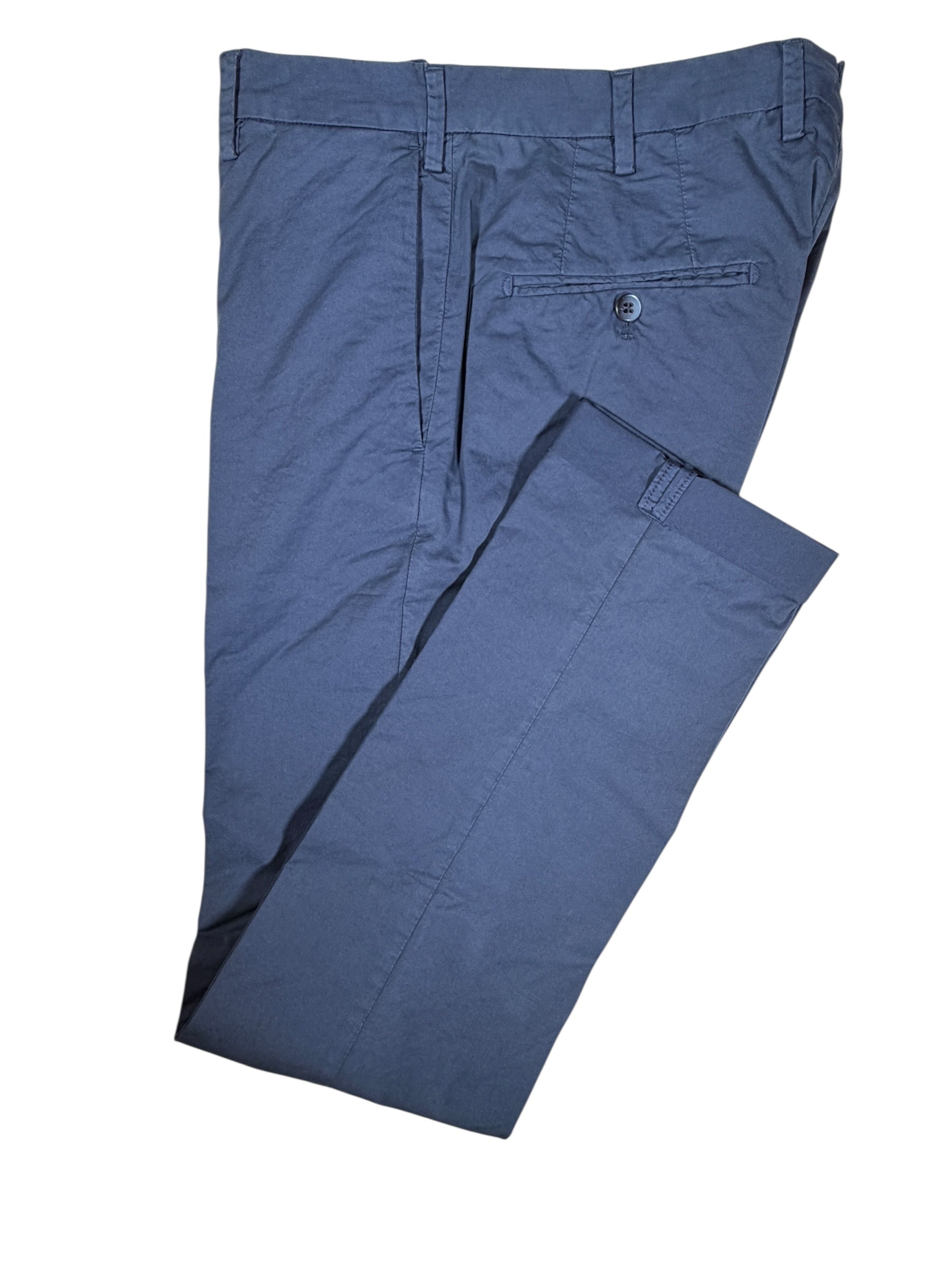 MASON'S MEN’S PANAMA PANTS - MARINE BLUE