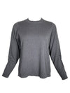 PANICALE CREW SWEATER - DARK GREY