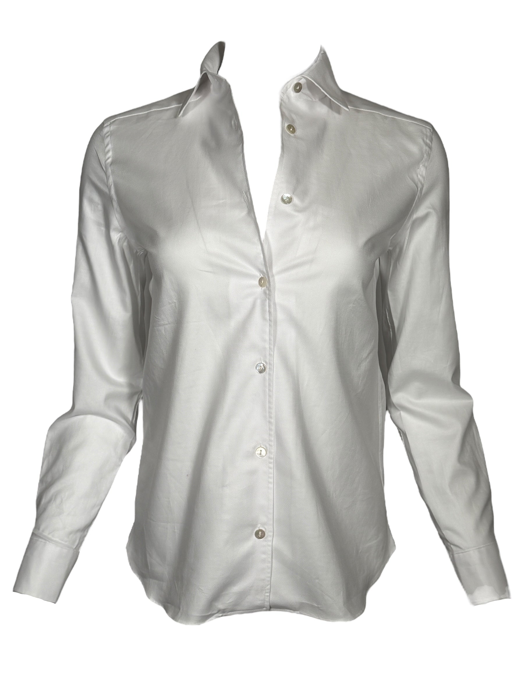 GIANGI NAPOLI WOMEN'S REBECCA PIQUE SHIRT - WHITE