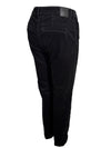 MAC WOMEN'S CHINO TURN UP CORDUROY PANT - BLACK
