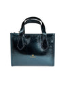 CUOIERIA FIORENTINA DORA SMALL TOTE - METALLIC TEAL