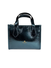 CUOIERIA FIORENTINA DORA SMALL TOTE - METALLIC TEAL