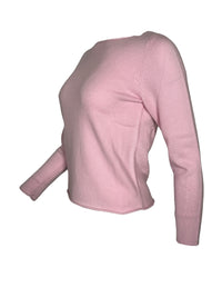 REPEAT CASHMERE ROLL NECK SWEATER - ROSE