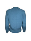 PUROTATTO CASHMERE RAGLAN SWEATER - LAGUNA