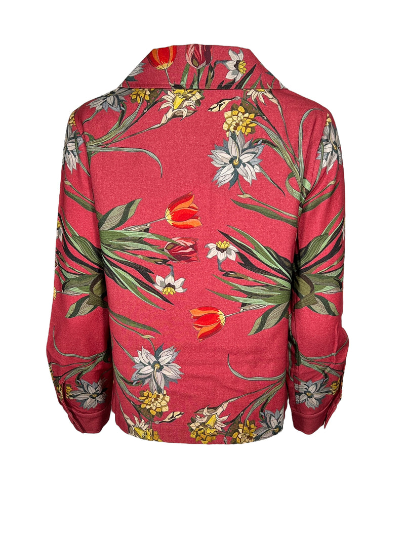 FRANCO FERRARI TULIPS JACKET - PINK