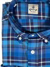 GIANGI NAPOLI MEN'S SHIRT - BLUE MIX PLAID