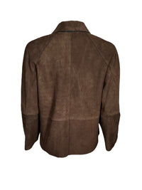 VERDURA WOMEN'S SUEDE JACKET - CHESTNUT