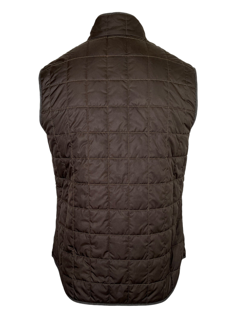 WATERVILLE THEO VEST - ESPRESSO