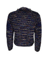 KANGRA MERINO BLEND JACKET - BLUE MIX