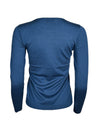 KINROSS LONG SLEEVE CREW SWEATER - SAPPHIRE