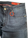 TRAMAROSSA MEN'S BLUE RELAX DENIM JEANS - BLUE STONE