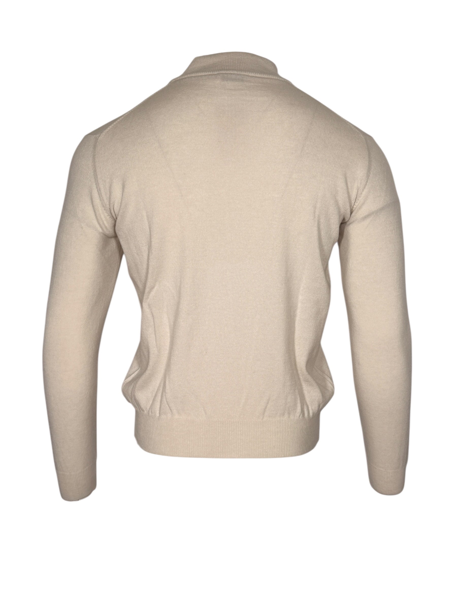 ADESI CASHMERE MEN'S TIPPED 1/2 ZIP SWEATER - INARI/JUTA