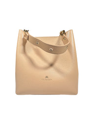 CUOIERIA FIORENTINA ALICE SMALL BUCKET BAG - CHAMPAGNE