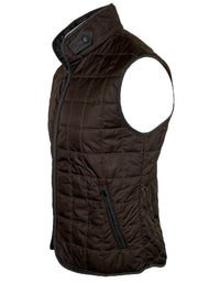 WATERVILLE THEO VEST - ESPRESSO