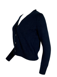 GRAN SASSO WOMEN'S CASHMERE CARDIGAN - NAVY