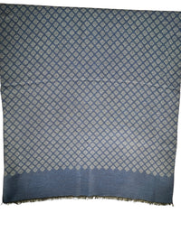 BIGI QUATREFOIL SCARF - NAVY