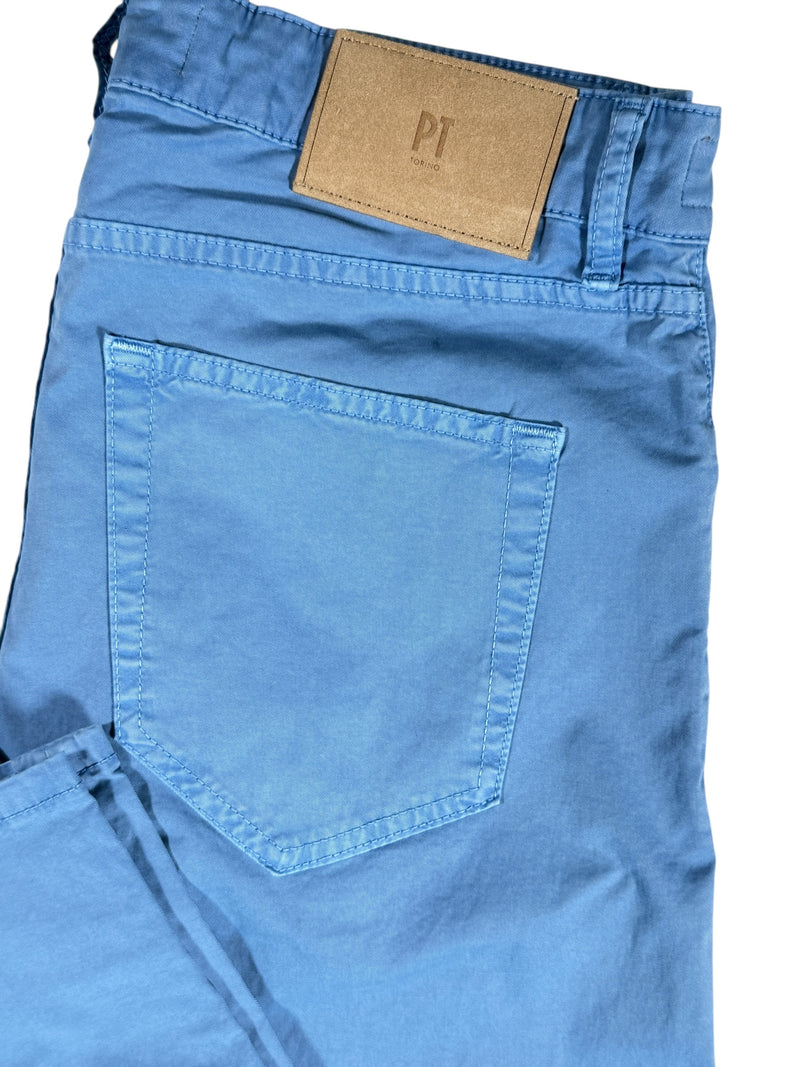 PT TORINO MEN'S 5-POCKET PANT - ELECTRIC BLUE