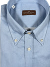 BUTTON DOWN SPORT SHIRT - BRUSHED SOLID BLUE