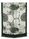 CALABRESE 1924 CASHMERE BLEND SCARF - GREEN LIONS