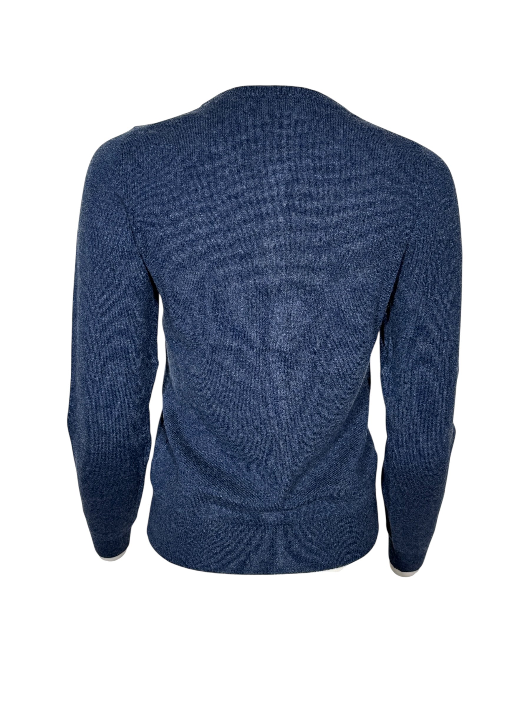 REPEAT CASHMERE CARDIGAN - NIGHT BLUE