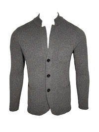 MAURIZIO BALDASSARI WINTER MOULINÈ SWACKET - MID GREY BLUE