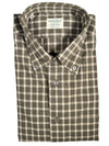 MAZZARELLI SPORT SHIRT - OLIVE CHECK