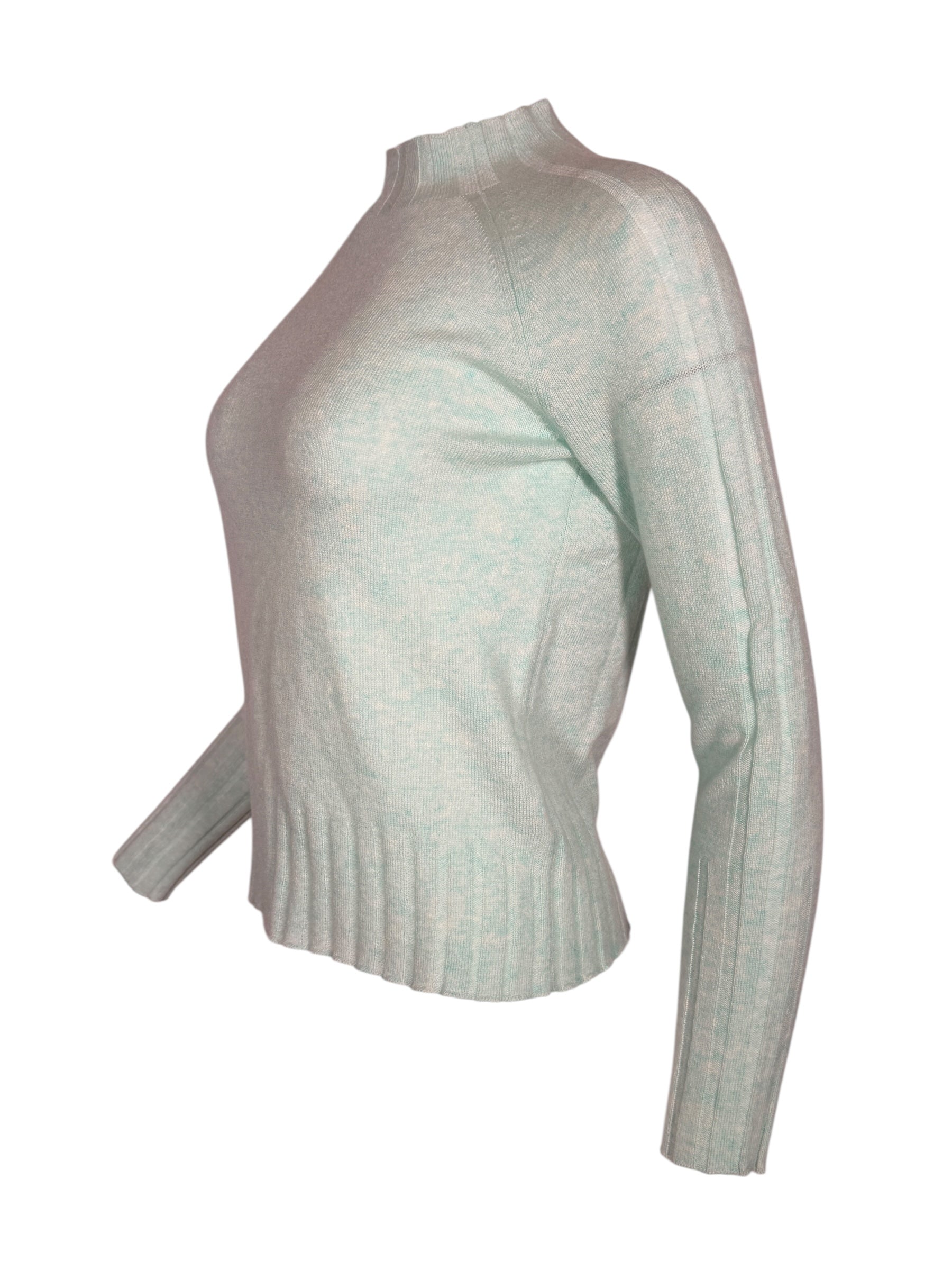 KINROSS RIB TRIM FUNNEL - SEAGLASS