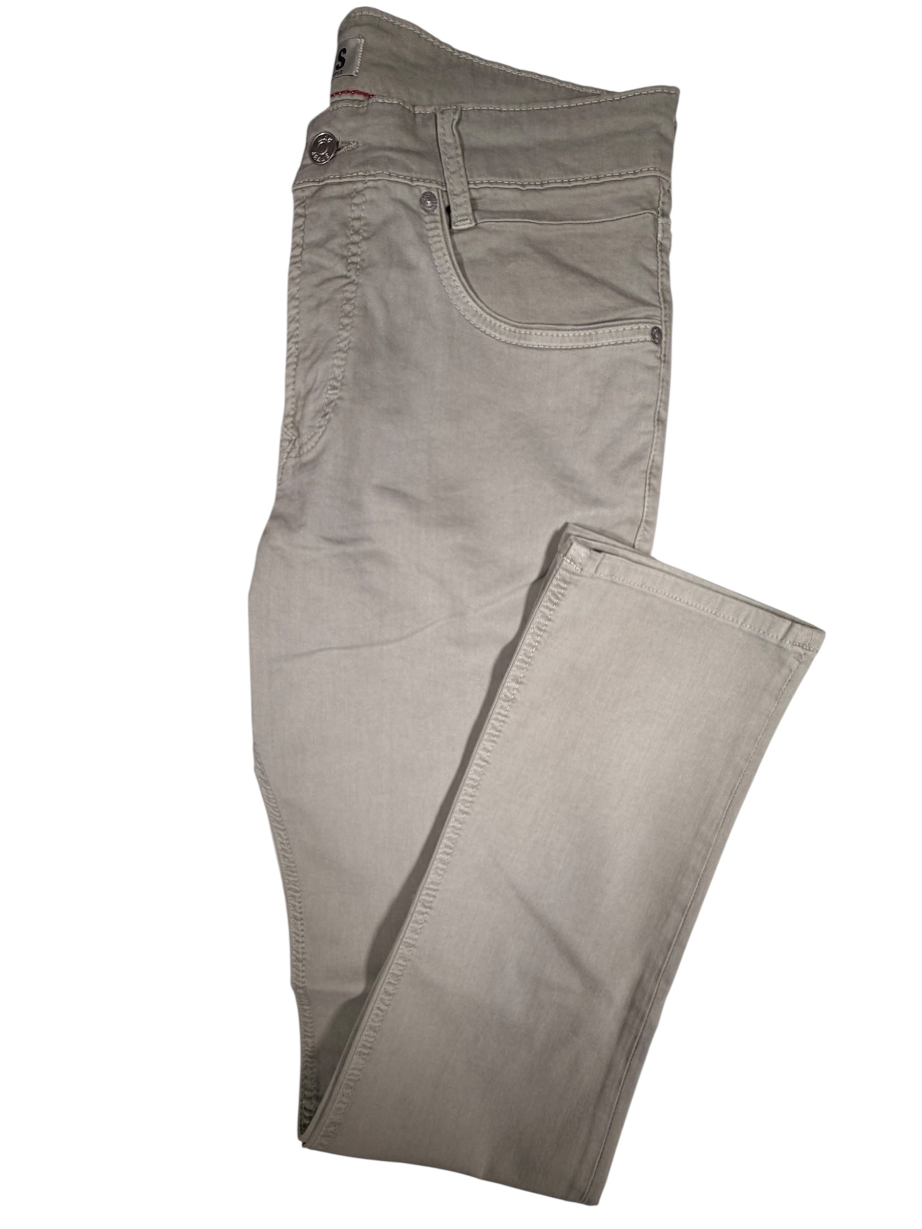 MAC MEN'S ARNE PIPE 5 POCKET PANT - WROUGHT IRON