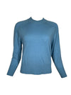 PUROTATTO CASHMERE RAGLAN SWEATER - LAGUNA