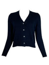 GRAN SASSO WOMEN'S CASHMERE CARDIGAN - NAVY