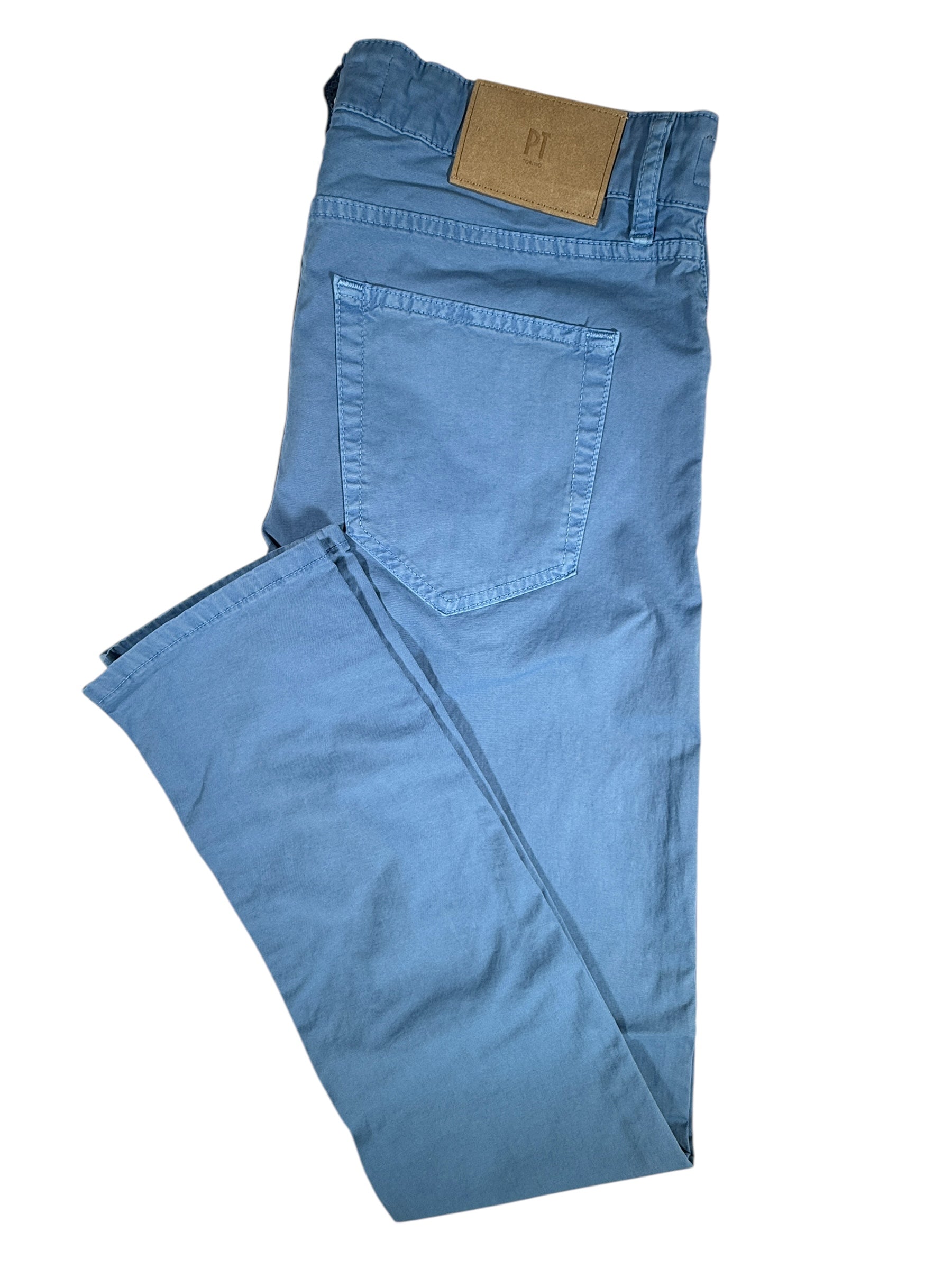 PT TORINO MEN'S 5-POCKET PANT - ELECTRIC BLUE
