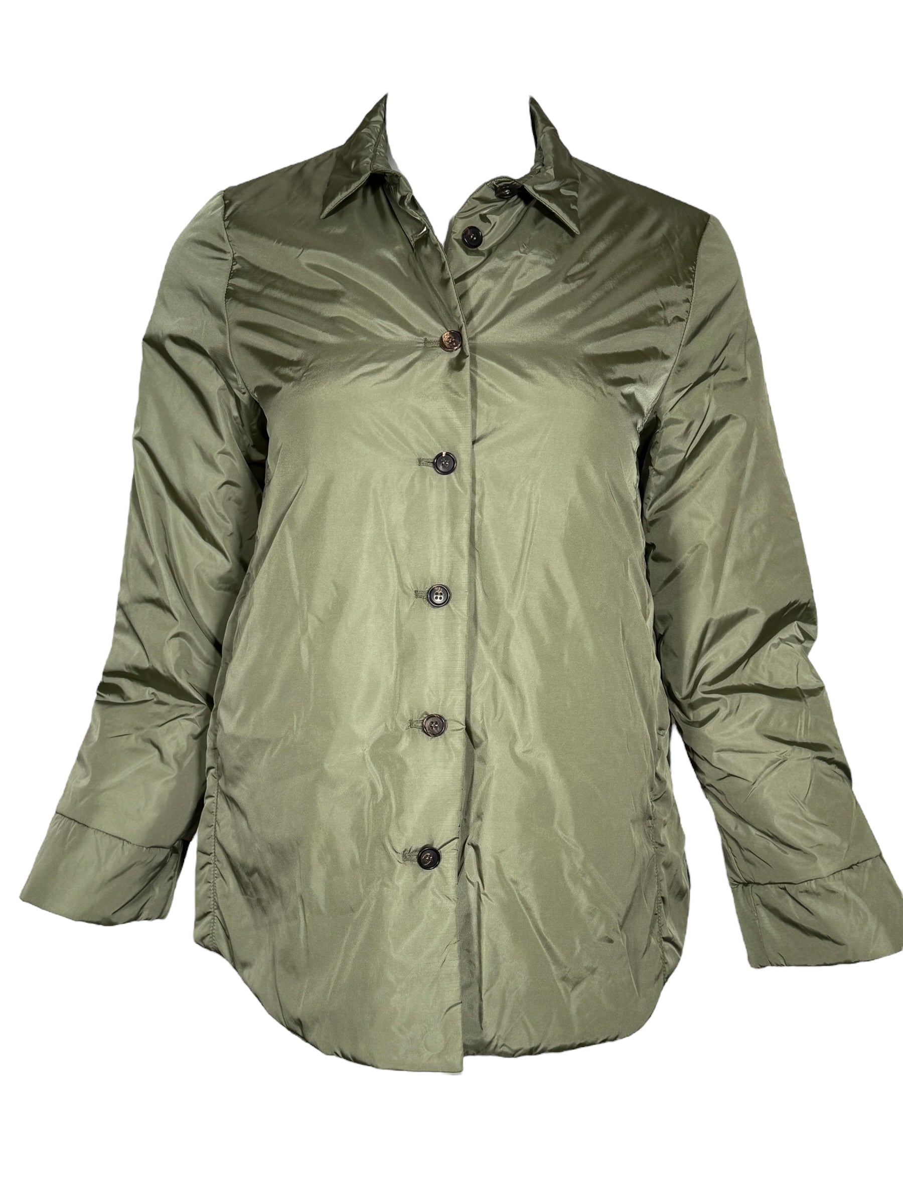 ROSSO 35 NYLON JACKET - PINE