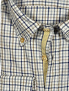 GMF 965 MEN'S SPORT SHIRT - GREY/NAVY CHECK