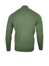 ALAN PAINE HANBURY CASHMERE 1/4 ZIP SWEATER - COASTAL RANGE