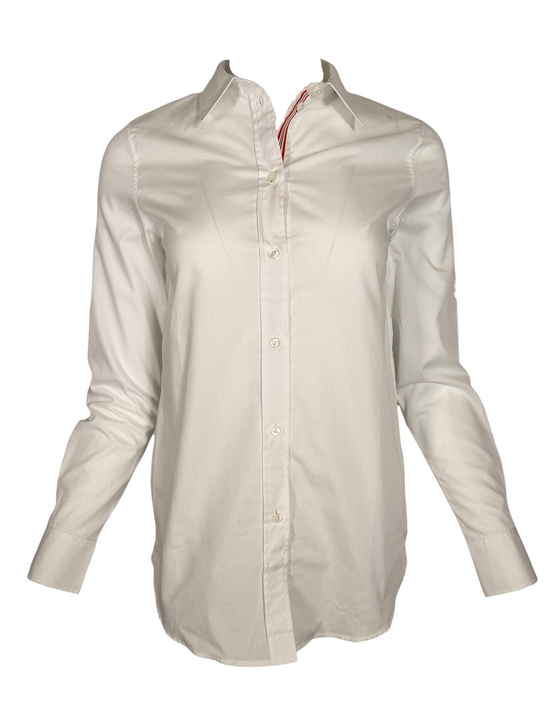 INES DE LA FRESSANGE MARTIN SHIRT - WHITE