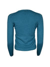 BASE MILANO WOOL/CASHMERE ROUNDNECK SWEATER - AQUA